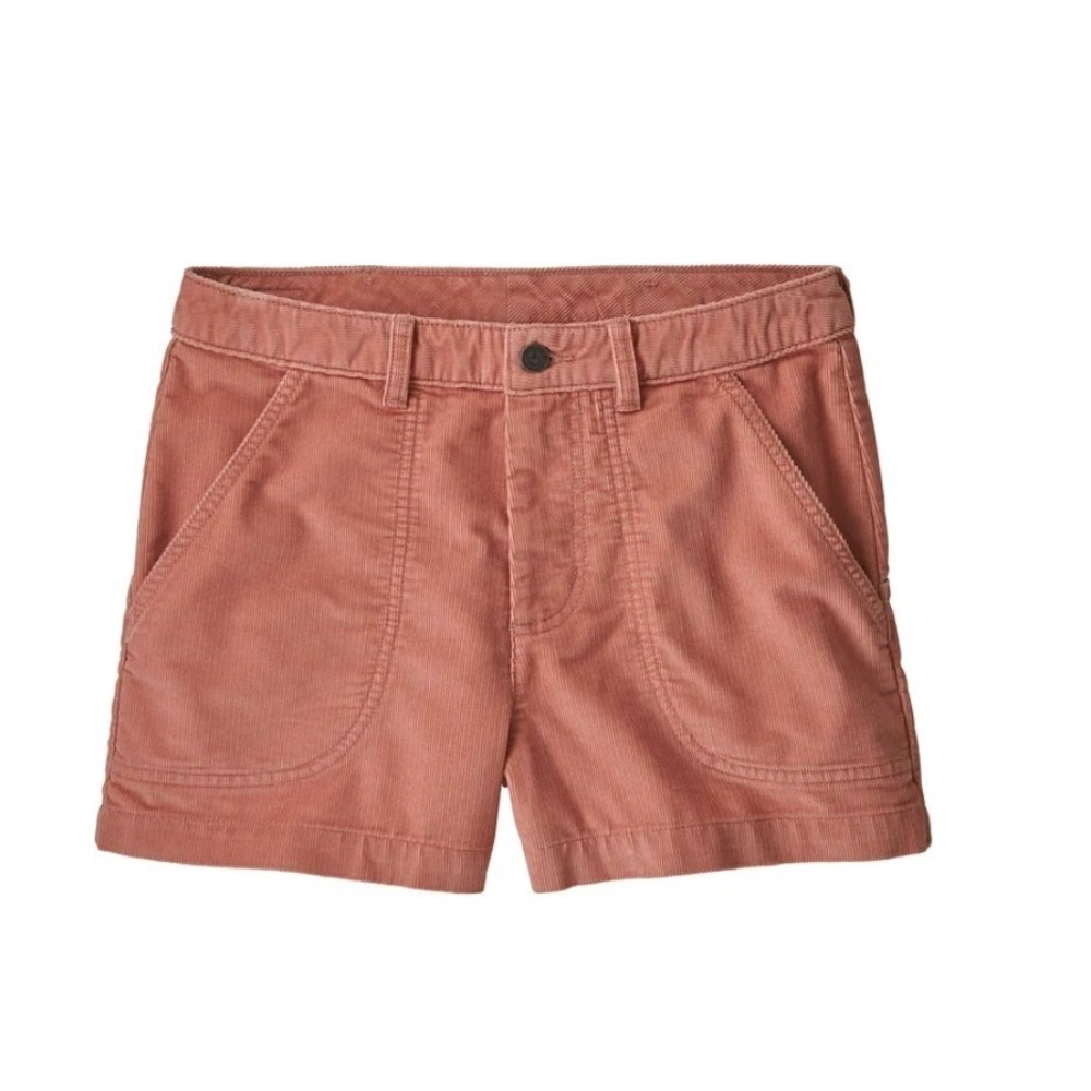 Patagonia Women's Cord Stand Up Shorts 2 Flora Pink Organic Cotton Corduroy